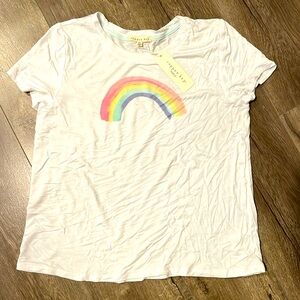 Copper Key size XL white Rainbow shirt